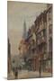 View of Wych Street, Westminster, looking east from New Inn gateway, London, c1880-John Crowther-Mounted Giclee Print