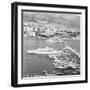 View of Yachts alongside Shore-null-Framed Photographic Print