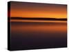 View of Yellowstone Lake at Sunset, Yellowstone National Park, Wyoming, USA-Scott T. Smith-Stretched Canvas