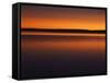 View of Yellowstone Lake at Sunset, Yellowstone National Park, Wyoming, USA-Scott T. Smith-Framed Stretched Canvas