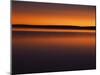 View of Yellowstone Lake at Sunset, Yellowstone National Park, Wyoming, USA-Scott T. Smith-Mounted Premium Photographic Print