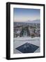 View of Yerevan and Mount Ararat from Cascade, Yerevan, Armenia, Central Asia, Asia-Jane Sweeney-Framed Photographic Print