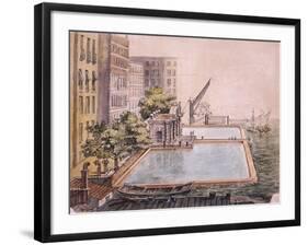 View of York Stairs, Westminster, 1809-William Capon-Framed Giclee Print
