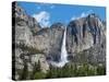 View of Yosemite Falls in Spring, Yosemite National Park, California, USA-null-Stretched Canvas