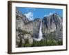 View of Yosemite Falls in Spring, Yosemite National Park, California, USA-null-Framed Photographic Print