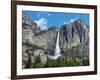 View of Yosemite Falls in Spring, Yosemite National Park, California, USA-null-Framed Photographic Print