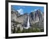 View of Yosemite Falls in Spring, Yosemite National Park, California, USA-null-Framed Photographic Print