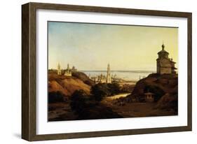 View of Yuryev-Povolzhsky, 1851-Nikanor Grigoryevich Chernetsov-Framed Giclee Print