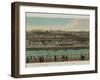 View of Zamoskvorechye from the Kremlin Wall (From a Panoramic View of Moscow in 10 Part), Ca 1848-Philippe Benoist-Framed Giclee Print