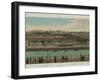 View of Zamoskvorechye from the Kremlin Wall (From a Panoramic View of Moscow in 10 Part), Ca 1848-Philippe Benoist-Framed Giclee Print