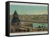 View of Zamoskvorechye from the Kremlin Wall (From a Panoramic View of Moscow in 10 Part), Ca 1848-Philippe Benoist-Framed Stretched Canvas