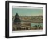 View of Zamoskvorechye from the Kremlin Wall (From a Panoramic View of Moscow in 10 Part), Ca 1848-Philippe Benoist-Framed Giclee Print