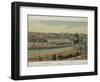 View of Zamoskvorechye from the Kremlin Wall (From a Panoramic View of Moscow in 10 Part), Ca 1848-Philippe Benoist-Framed Giclee Print