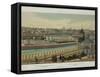 View of Zamoskvorechye from the Kremlin Wall (From a Panoramic View of Moscow in 10 Part), Ca 1848-Philippe Benoist-Framed Stretched Canvas