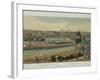 View of Zamoskvorechye from the Kremlin Wall (From a Panoramic View of Moscow in 10 Part), Ca 1848-Philippe Benoist-Framed Giclee Print