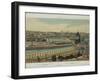 View of Zamoskvorechye from the Kremlin Wall (From a Panoramic View of Moscow in 10 Part), Ca 1848-Philippe Benoist-Framed Giclee Print