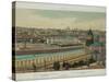 View of Zamoskvorechye from the Kremlin Wall (From a Panoramic View of Moscow in 10 Part), Ca 1848-Philippe Benoist-Stretched Canvas