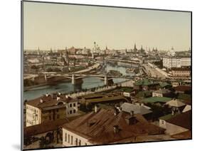 View of Zamoskvorechye (Panoramic View of Mosco), 1890S-null-Mounted Giclee Print