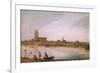 View of Zierikzee, 1618 (Oil on Canvas)-Esaias I van de Velde-Framed Giclee Print