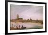 View of Zierikzee, 1618 (Oil on Canvas)-Esaias I van de Velde-Framed Giclee Print