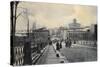 View of Znamenka Street in Winter, Moscow, Russia, Early 20th Century-null-Stretched Canvas