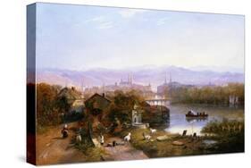View of Zurich, Switzerland-James Wilson Carmichael-Stretched Canvas