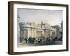 View Ofthe Bank of England, City of London, 1854-Jules Louis Arnout-Framed Giclee Print