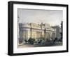 View Ofthe Bank of England, City of London, 1854-Jules Louis Arnout-Framed Giclee Print