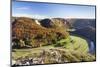 View on Burg Wildenstein Castle and Danube Valley in Autumn-Markus-Mounted Photographic Print