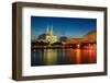 View on Cologne Cathedral and Hohenzollern Bridge, Germany-sborisov-Framed Photographic Print