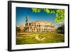 View on Colosseum in Rome, Italy-sborisov-Framed Photographic Print