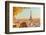 View on Eiffel Tower at Sunset, Paris, France-S Borisov-Framed Photographic Print