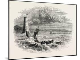 View on Lake Ontario, North America, USA, 1870s-null-Mounted Giclee Print