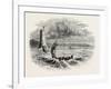 View on Lake Ontario, North America, USA, 1870s-null-Framed Giclee Print