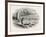 View on Lake Ontario, North America, USA, 1870s-null-Framed Giclee Print