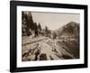 View on Lake Tahoe, California, 1877-Carleton Watkins-Framed Art Print