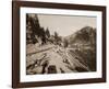 View on Lake Tahoe, California, 1877-Carleton Watkins-Framed Art Print