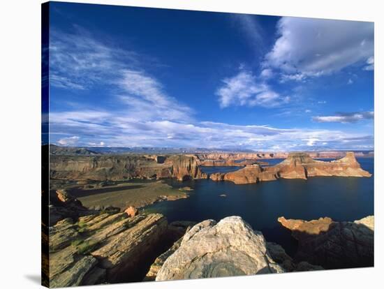 View on Padre Bay, Lake Powell, Utah, USA-Stefano Amantini-Stretched Canvas