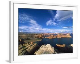 View on Padre Bay, Lake Powell, Utah, USA-Stefano Amantini-Framed Photographic Print