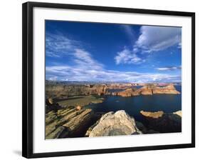 View on Padre Bay, Lake Powell, Utah, USA-Stefano Amantini-Framed Photographic Print