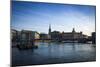 View on Riddarholmen with Riddarhuset, Riddarholmskyrkan and Norstedtshuset, Stockholm-Frina-Mounted Photographic Print