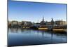 View on Riddarholmen with Riddarhuset, Riddarholmskyrkan and Norstedtshuset, Stockholm-Frina-Mounted Photographic Print