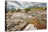 View on Sgurr Nan Gillean, Am Basteir and Sgurr a Bhasteir from Sligachan River, Isle of Skye, Scot-Nataliya Hora-Stretched Canvas