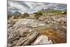 View on Sgurr Nan Gillean, Am Basteir and Sgurr a Bhasteir from Sligachan River, Isle of Skye, Scot-Nataliya Hora-Mounted Photographic Print