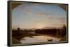 View on the Arno, 1838 (Oil on Canvas)-Thomas Cole-Framed Stretched Canvas