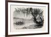 View on the Ashley River, USA, 1870S-null-Framed Giclee Print