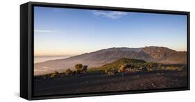 View on the Caldera De Taburiente, Caldera De Taburiente National Park, Canary Islands-Gerhard Wild-Framed Stretched Canvas