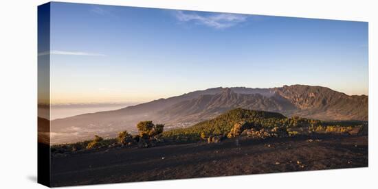 View on the Caldera De Taburiente, Caldera De Taburiente National Park, Canary Islands-Gerhard Wild-Stretched Canvas