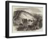 View on the Caterham Railway, Surrey, Station and Hotel-null-Framed Giclee Print