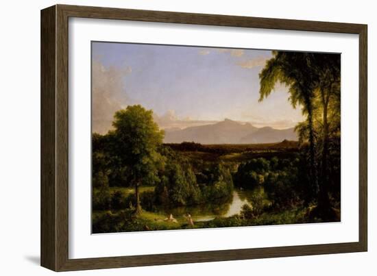 View on the Catskill—Early Autumn, 1836-37-Thomas Cole-Framed Giclee Print